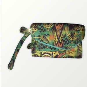 Cute multicolored clutch